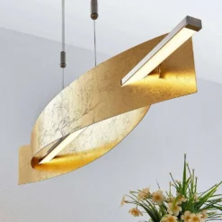 Marija Hanglamp L100 Gold/Silver - Lucande - Koop Online -Lucande 42510965526836