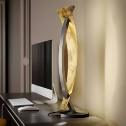 Marija Tafellamp Black/Gold - Lucande - Koop Online -Lucande 42510965537106