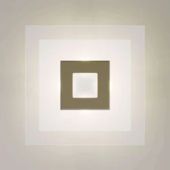 Tian Plafondlamp 39x39 Alu/Clear - Lucande - Koop Online -Lucande 42510965543115