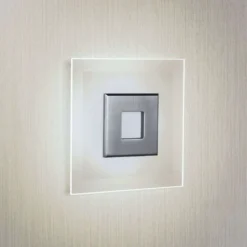 Tian Plafondlamp 25x25 Alu/Clear - Lucande - Koop Online -Lucande 42510965543283