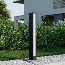 Lirka 2 Buiten Tuinlamp Dark Grey/White - Lucande - Koop Online -Lucande 42510965558063