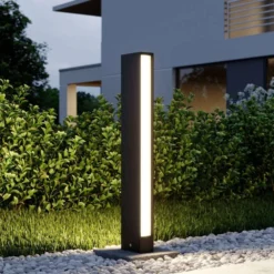 Lirka 2 Buiten Tuinlamp Dark Grey/White - Lucande - Koop Online -Lucande 42510965558065