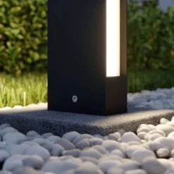 Lirka 2 Buiten Tuinlamp Dark Grey/White - Lucande - Koop Online -Lucande 42510965558066