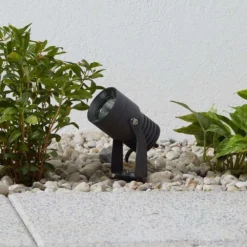 Jon Buiten Spot W/Spike Dark Grey - Lucande - Koop Online -Lucande 42510965561312