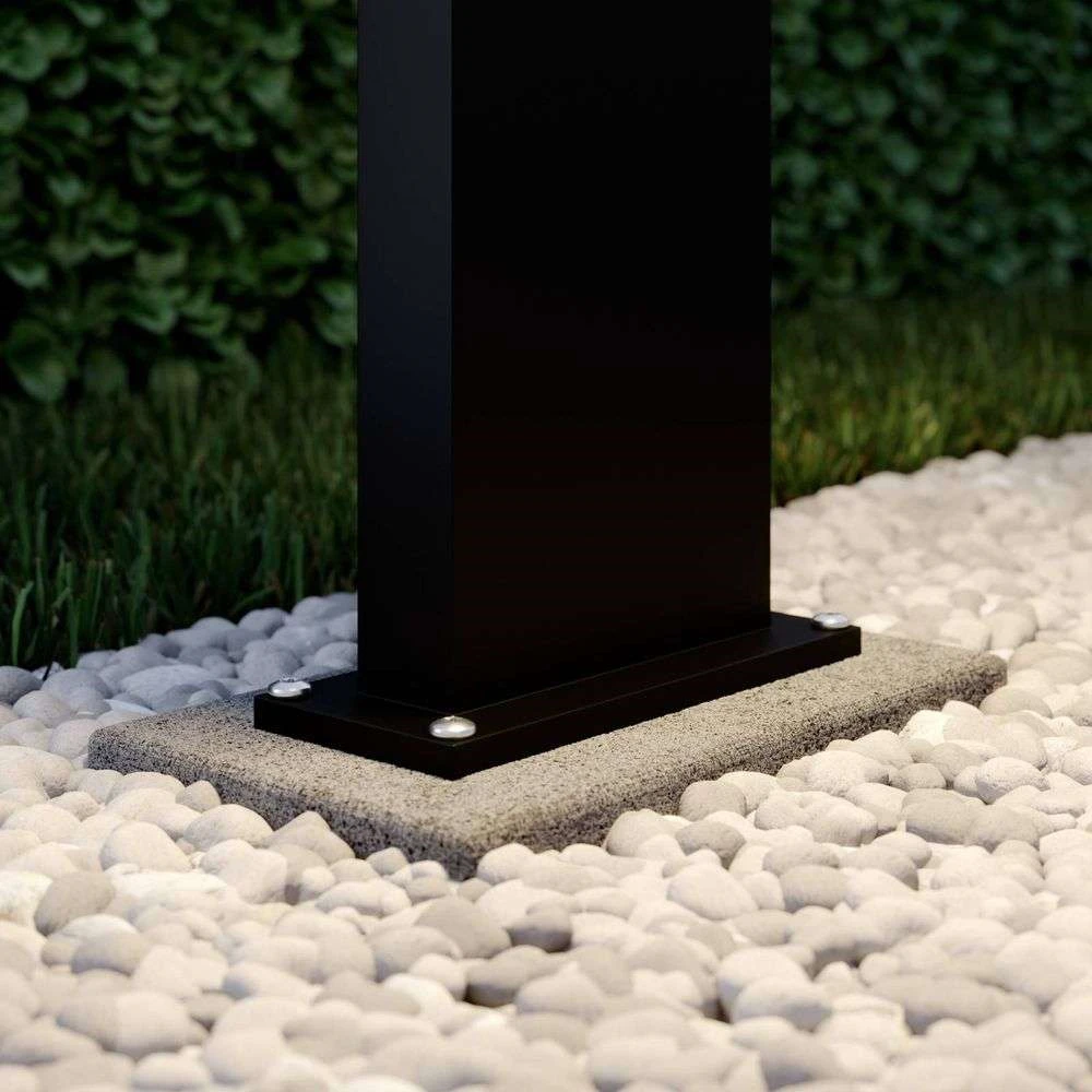 Silvan Buiten Tuinlamp W/Sensor Graphite/White - Lucande - Koop Online 6 Silvan Buiten Tuinlamp W/Sensor Graphite/White - Lucande - Koop Online - Afbeelding 4