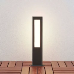 Mhairi Buiten Tuinlamp H50 Anthracite/White - Lucande - Koop Online -Lucande 42510965569193