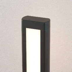 Mhairi Buiten Tuinlamp H50 Anthracite/White - Lucande - Koop Online -Lucande 42510965569194