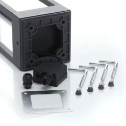 Carlota Buiten Tuinlamp H65 Dark Grey - Lucande - Koop Online -Lucande 42510965585794