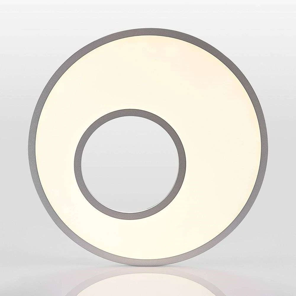 Durun Plafondlamp Ø60 White/Silver - Lucande - Koop Online 7 Durun Plafondlamp Ø60 White/Silver - Lucande - Koop Online - Afbeelding 5