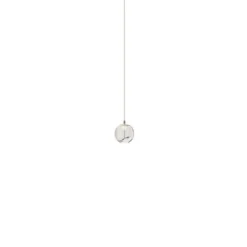Hayley 1 Hanglamp Ø9 Clear/Chrome - Lucande - Koop Online