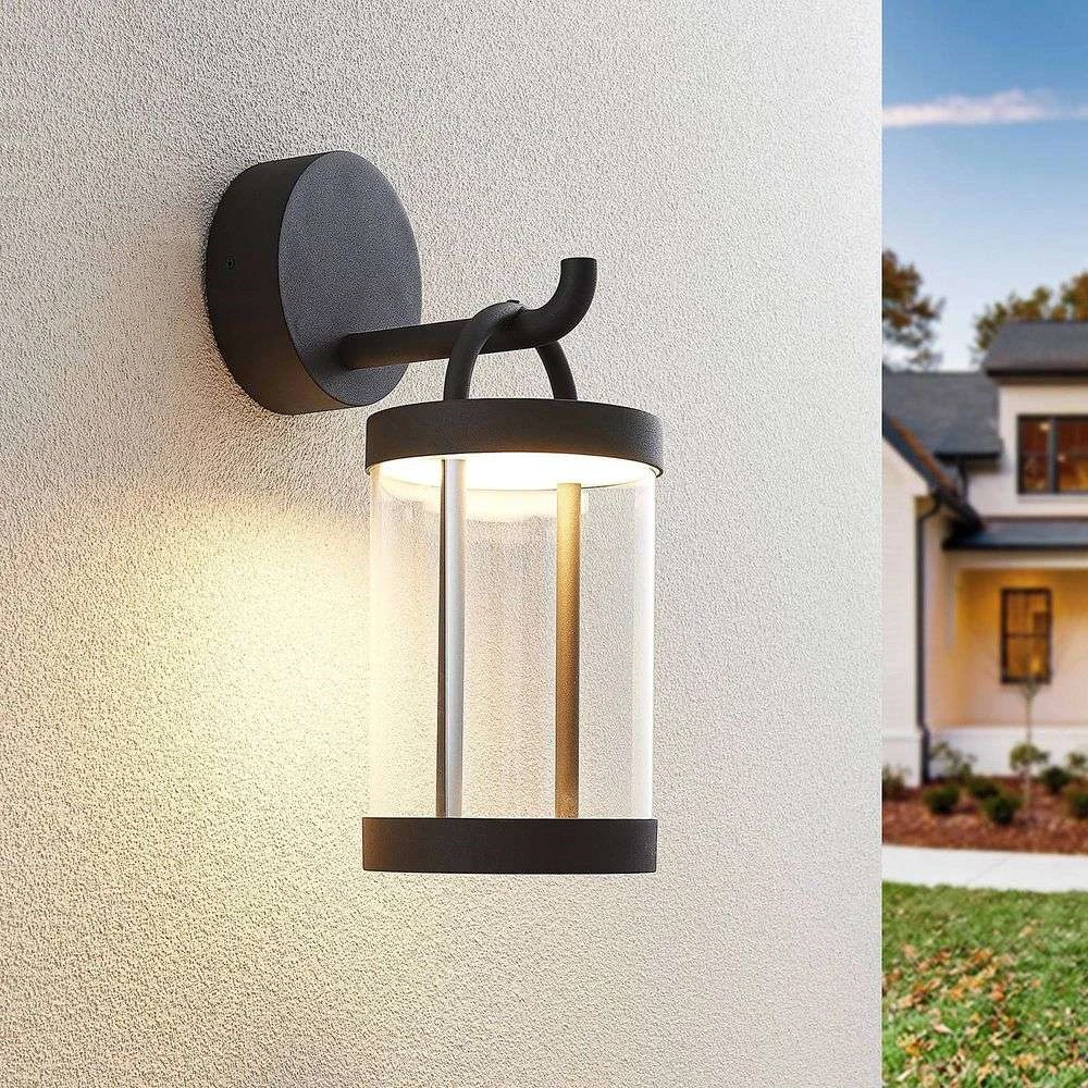 Caius Buiten Wandlamp M Dark Grey - Lucande - Koop Online 4 Caius Buiten Wandlamp M Dark Grey - Lucande - Koop Online - Afbeelding 2