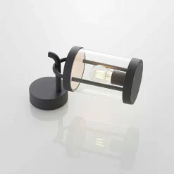 Cassian Buiten Wandlamp IP54 Dark Grey - Lucande - Koop Online -Lucande 42510965652184