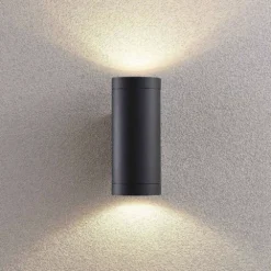 Thomke Buiten Wandlamp Dark Grey - Lucande - Koop Online -Lucande 42510965693226