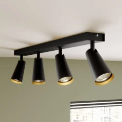 Angelina 4 Plafondlamp Black/Gold - Lucande - Koop Online 7 Angelina 4 Plafondlamp Black/Gold - Lucande - Koop Online -Lucande 4251096569841lucande angelina deckenlampe schwarz gold3