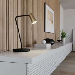 Angelina Taffellamp Brass/Gold - Lucande - Koop Online -Lucande 42510965698964