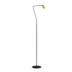 Angelina Vloerlamp Brass/Gold - Lucande - Koop Online