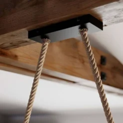 Hakona 4 Hanglamp Concrete/Wood - Lucande - Koop Online -Lucande 42510965699954