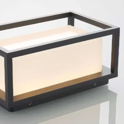 Ilirian Buiten Wandlamp Graphite/White - Lucande - Koop Online -Lucande 42510965731385