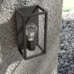 Irmgart Buiten Wandlamp Graphite - Lucande - Koop Online -Lucande 42510965733434