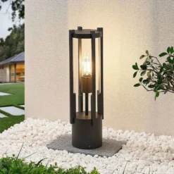 Brienne Buiten Tuinlampe IP54 Graphite - Lucande - Koop Online -Lucande 42510965735274 3