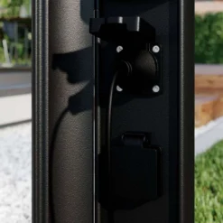 Corban Cover Up Buiten Tuinlamp W/2 Power Strip Graphite - Lucande - Koop Online -Lucande 42510965736265