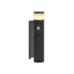 Corban Cover Up Buiten Tuinlamp W/2 Power Strip Graphite - Lucande - Koop Online -Lucande 42510965736266