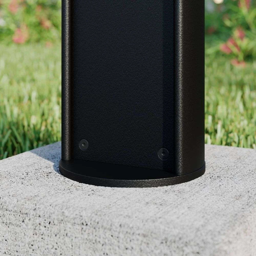 Corban Buiten Tuinlamp W/2 Power Strip Graphite - Lucande - Koop Online 6 Corban Buiten Tuinlamp W/2 Power Strip Graphite - Lucande - Koop Online - Afbeelding 4