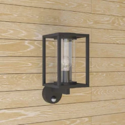 Ferda Up Buiten Wandlamp IP44 W/Sensor Graphite - Lucande - Koop Online -Lucande 42510965760163