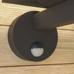 Ferda Up Buiten Wandlamp IP44 W/Sensor Graphite - Lucande - Koop Online -Lucande 42510965760165