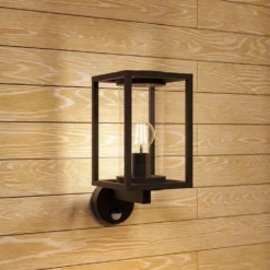 Ferda Up Buiten Wandlamp IP44 W/Sensor Graphite - Lucande - Koop Online -Lucande 42510965760166