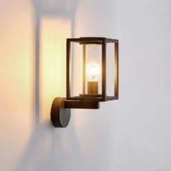 Ferda Up Buiten Wandlamp IP44 Graphite - Lucande - Koop Online -Lucande 42510965760232