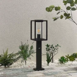 Ferda Buiten Tuinlamp W/Sensor H60 Graphite - Lucande - Koop Online -Lucande 42510965760782