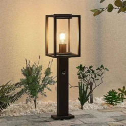Ferda Buiten Tuinlamp W/Sensor H60 Graphite - Lucande - Koop Online -Lucande 42510965760783
