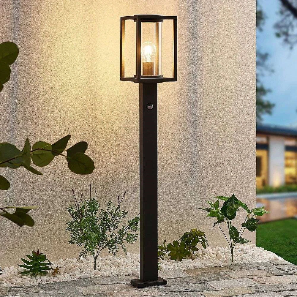 Ferda Buiten Tuinlamp W/Sensor H100 Graphite - Lucande - Koop Online 5 Ferda Buiten Tuinlamp W/Sensor H100 Graphite - Lucande - Koop Online - Afbeelding 3