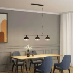 Dustian 3 Hanglamp - Lucande - Koop Online -Lucande 4251096580303lucande dustian haengeleuchte 3 fl 124 cm4