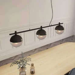 Dustian 3 Hanglamp - Lucande - Koop Online -Lucande 4251096580303lucande dustian haengeleuchte 3 fl 124 cm5