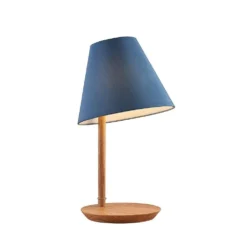 Jinda Taffellamp Blue/Wood - Lucande - Koop Online