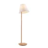 Jinda Vloerlamp White/Wood - Lucande - Koop Online