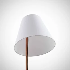 Jinda Vloerlamp White/Wood - Lucande - Koop Online -Lucande 4251096593457jinda gulvlampe3