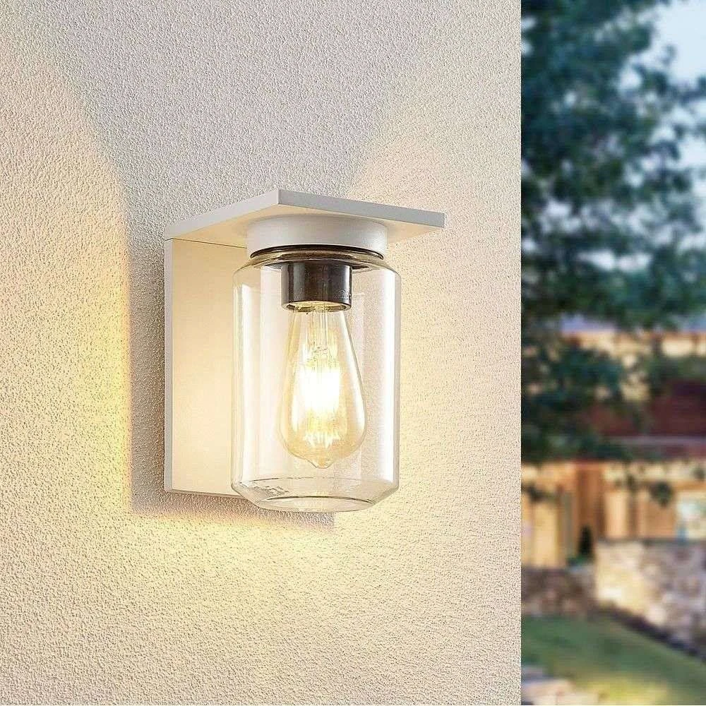 Semka Buiten Wandlamp White - Lucande - Koop Online 4 Semka Buiten Wandlamp White - Lucande - Koop Online - Afbeelding 2