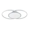 Senne Plafondlamp M Silver - Lucande - Koop Online -Lucande 42510965976461