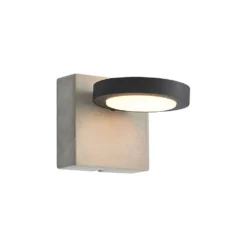 Belna LED Buiten Wandlamp Grey - Lucande - Koop Online