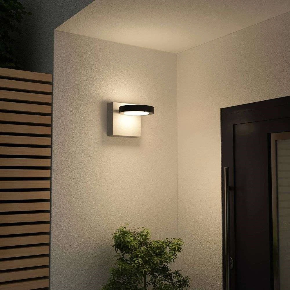 Belna LED Buiten Wandlamp Grey - Lucande - Koop Online 5 Belna LED Buiten Wandlamp Grey - Lucande - Koop Online - Afbeelding 3