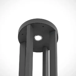 Kalisa Round LED Tuinlamp H42 Dark Grey - Lucande - Koop Online -Lucande 4251911703498lucande overa led sockelleuchte rund5