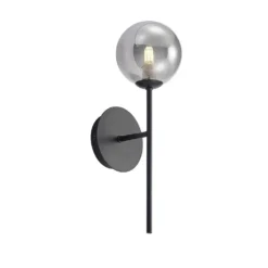 Wynina 1 Wandlamp Black/Smoke - Lucande - Koop Online