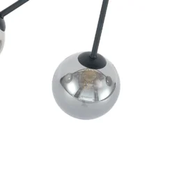 Wynina 7 Plafondlamp Black/Smoke - Lucande - Koop Online -Lucande 42519117044956