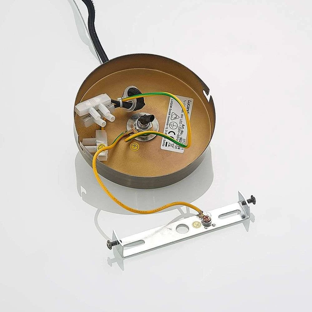 Wynina Hanglamp Brass/Amber - Lucande - Koop Online 8 Wynina Hanglamp Brass/Amber - Lucande - Koop Online - Afbeelding 6