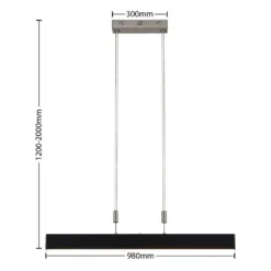 Oriaki Hanglamp Black - Lucande - Koop Online -Lucande 42519117099024