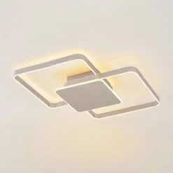 Kadira 70 Plafondlamp Nickel - Lucande - Koop Online -Lucande 42519117105025