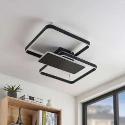 Kadira 80 Plafondlamp Black - Lucande - Koop Online -Lucande 42519117105264